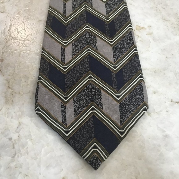 MATRIX SILK TIE - Picture 1 of 5
